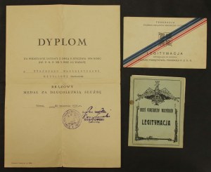 II RP, A set of documents left behind by a chevalier from the 19th Volhynian Lancer Regiment (409)