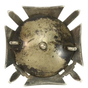 II RP, Badge of the 28th Kaniowski Rifle Regiment. Gontarczyk. Silver (411)