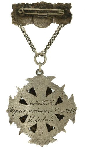 ZZK³ award token, Infantryman's race, 1913 (416)