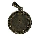 Patriotic pendant Tadeusz Kosciuszko. Silver (533)