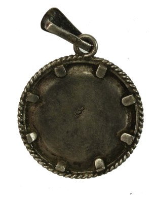 Patriotic pendant Tadeusz Kosciuszko. Silver (533)