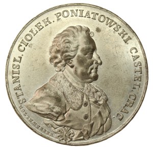 Stanislaw August Poniatowski, Count Poniatowski Medal - one-sided print (738)
