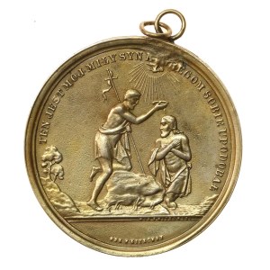 Medal Na Pamiątkę Chrztu XIX w. Witkowski (739)