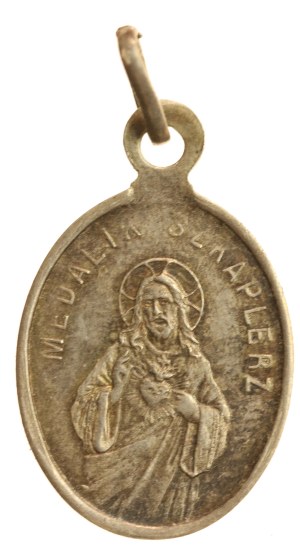 II RP, Religious Medal. Scapular Medal. Silver - Knedler (743)