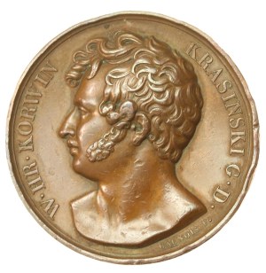 Count Wincenty Korwin Krasinski medal, 1814 (758)