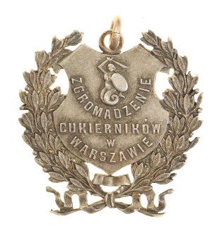 Commemorative token Congregation of Confectioners in Warsaw, 1897 (759)