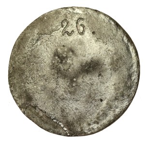 Stanislaw August Poniatowski, Coronation Medal - one-sided print (764)