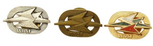 PRL, WOSF badge - set of 3 pcs. (772)