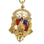 Żeton nagrodowy kolarski Union Łódź, 1904 (777)
