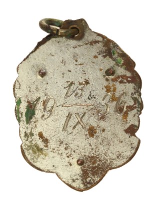 II RP, Warsaw Interclub Rowing Committee token, 1936 (779)