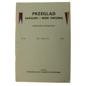Przegląd Kawalerii i Broni Pancernej. Kwartalnik historyczny, 86 numerów, Londyn (937)