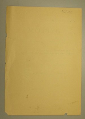 II RP, Diploma for Bronze Medal for Long Service, Lviv Hospital, 1938 (786)
