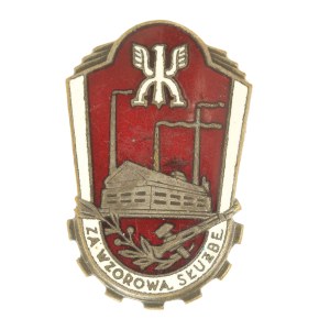 PRL, Odznaka za Wzorową Służbę w Straży Przemysłowej (802)