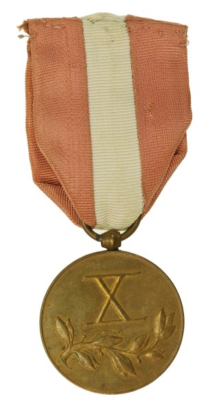 Second Republic, Medal for Long Service, X years (807)