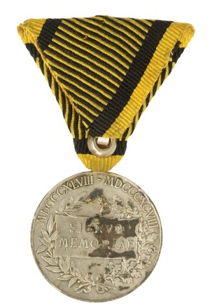 Austria-Hungary, 50th Anniversary of the Reign of Franz Joseph I (SIGNVM MEMORIAE), 1898. silver (812)