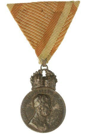 Austria-Hungary, Charles, Signum Laudis Medal of Military Merit (817)