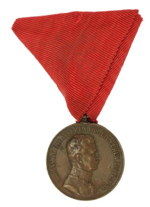 Austria-Hungary, Charles, medal for bravery (820)