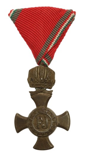 Austria-Hungary, Iron Cross of Merit with crown, 1916 (821)