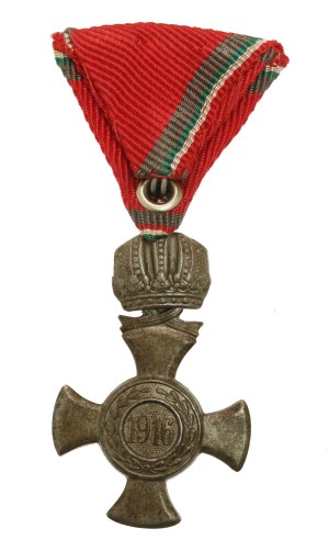 Austria-Hungary, Iron Cross of Merit with crown, 1916 (821)