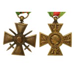 Francja, zestaw odznaczeń wojskowych i cywilnych. Razem 5 szt. (835)