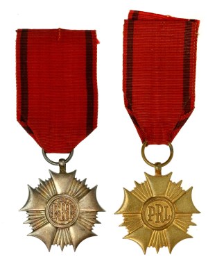 Communist Party, Order of the Banner of Labor Class I and II. Total of 2 pcs. (837)