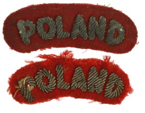 PSZnZ, pair of Poland patches (840)