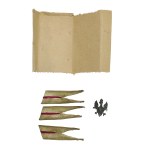 II RP, Chevalier set. Collar pennants with eagle (560)