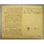 Rosja, Aleksander II, nadania do orderów św. Stanisława i św. Anny dla Polaka, Wilno 1860/63 (868)