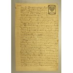 Rosja, Aleksander II, nadania do orderów św. Stanisława i św. Anny dla Polaka, Wilno 1860/63 (868)