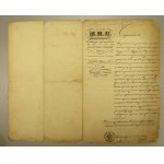 Rosja, Aleksander II, nadania do orderów św. Stanisława i św. Anny dla Polaka, Wilno 1860/63 (868)