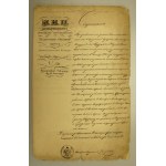Rosja, Aleksander II, nadania do orderów św. Stanisława i św. Anny dla Polaka, Wilno 1860/63 (868)