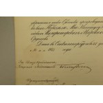 Rosja, Aleksander II, nadania do orderów św. Stanisława i św. Anny dla Polaka, Wilno 1860/63 (868)