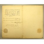 Rosja, Aleksander II, nadania do orderów św. Stanisława i św. Anny dla Polaka, Wilno 1860/63 (868)