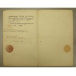 Rosja, Aleksander II, nadania do orderów św. Stanisława i św. Anny dla Polaka, Wilno 1860/63 (868)