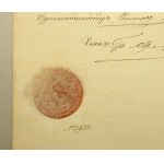 Rosja, Aleksander II, nadania do orderów św. Stanisława i św. Anny dla Polaka, Wilno 1860/63 (868)