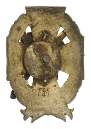 II RP, Badge of the 22nd Infantry Regiment - First version (880)