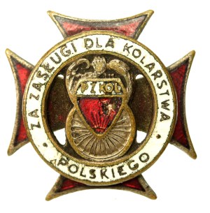 PRL, badge of the Polish Cycling Association For Merits to Polish Cycling (885)