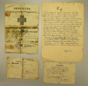 Second Republic, a set of documents following a soldier from 1920 (789)
