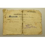 II RP, zestaw dokumentów po żołnierzu z 1920. (789)