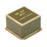 Sygnet pamiątkowy 100 lat WTC i Kolarstwa Polskiego, 1986. Srebro, Warmet (874)