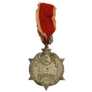 II RP, Gwiazda Przemyśla z okuciem za pierwszą obronę 1-11 XI 1918 (879)