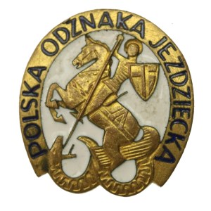 PRL, Odznaka Jeździecka z legitymacją po dowódcy 21 Pułku Ułanów Nadwiślańskich (889)