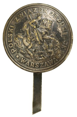 PRL, Polish Equestrian Federation badge, Warsaw (901)