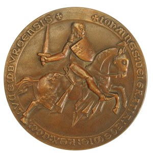 Medal Mistrzostwa Świata w Szermierce, Luksemburg 1954 po dowódcy 21 Pułku Ułanów (903)