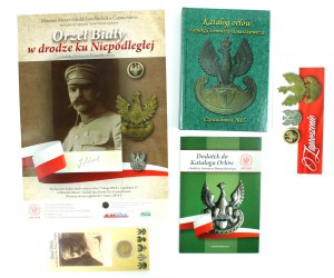 Set of catalogs and memorabilia of the exhibition 