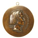 Plakieta Franz Liszt, wyk. Minter. Unikalna (935)