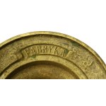 Para lichtarzy. Brąz złocony. Fabryka Karola Mintera. Nienotowane (938)