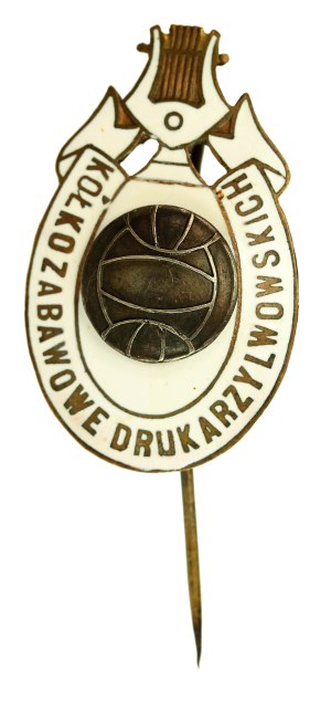 II RP, Badge of the Play Circle of Lviv Printers (950)