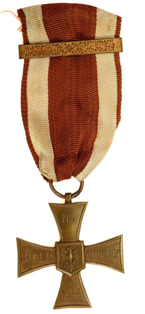 People's Republic of Poland, Cross of Valor 1944. Caritas stamping plant (942)