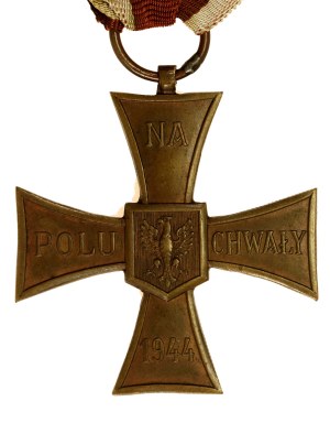 People's Republic of Poland, Cross of Valor 1944. Caritas stamping plant (942)